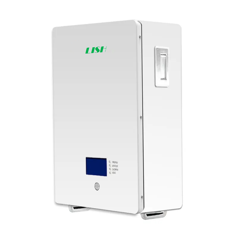 Bateria LiFePO4 montada na parede Bateria de lítio de 5kwh
